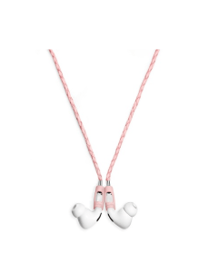 Tapper Magnetic Leather Strap for AirPods Pink, Premium Anti-Loss Earbuds Strap, Compatible with AirPods & AirPods Pro
