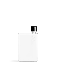 Memobottle A6 Reusable Water Bottle, BPA & BPS Free Flat Bottle, Paper-Sized Slim Design - 375ml 