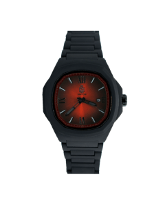 Saatchi Citta Magiche Venice Watch, 44mm Polycarbonate Case, Miyota 2115 Quartz Movement with Date Display, Mineral Glass, 5 ATM Water Resistant