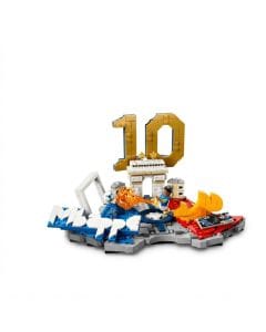 LEGO Editions Kylian Mbappé  Football Highlights Buildable Sports Display Model for Kids 1 Kylian Mbappé Minifigure, 10+ years