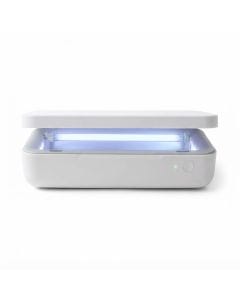 Samsung Qi Wireless Charger and UV Sanitizer, 10W Fast Wireless Charging Pad with Integrated UV-C Sanitizing Function