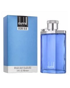 Alfred Dunhill Desire Blue Eau de Toilette for Men, Fresh Aquatic Fragrance with Bergamot, Orange, Sea Notes & Amber, 100ml