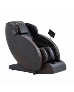 JC BUCKMAN 2D Full Body Massage Chair, Zero Gravity Recliner with 28 Massage Rollers, 12 Auto Programs, Waist Heating & Bluetooth Speakers | Dark brown