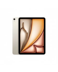 Apple iPad Air 11 Inch Tablet, M3 Chip, Liquid Retina Display, 256GB Storage, 12MP Front & Rear Camera, Wi-Fi 6E, Touch ID - Starlight - MCAA4AB/A
