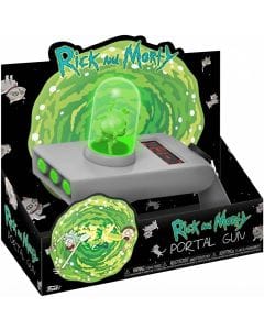 Funko Rick and Morty Portal Gun Prop Replica - Life-Size Light-Up Toy with Sound Effects, 1:1 Scale