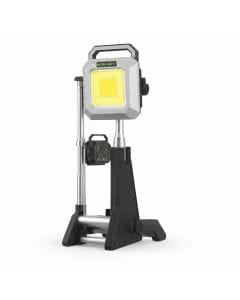 OXJMS Portable Rechargeable LED Camping Lantern, Cordless Work Light with 360° Rotation and Adjustable Design for Outdoor Use