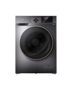 TCL 10kg/6kg Front Load Washer Dryer, 1200 RPM, Direct Drive Motor, Honeycomb Drum, Steam Wash, Air Refresh | Dark Grey - C2110WDG