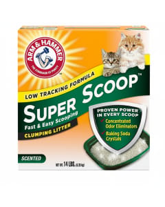 ARM & HAMMER Scented Clumping Cat Litter - Fast Scooping, Low Tracking, Natural Formula