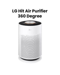 LG PuriCare 360 Air Purifier Hit, Multi Filtration System, Compact Design, Wi-Fi Enabled - White - AS60GHWG0