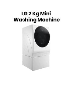 LG 2 Kg Mini Washing Machine White, Made in Korea | FH8G5XDNK3