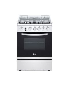 LG 60x60  4 Burner Full Gas  Cooking Range Full Safety Stainless Steel Finish with Cast Iron Trivet With Rotisserie | FA211RMA 