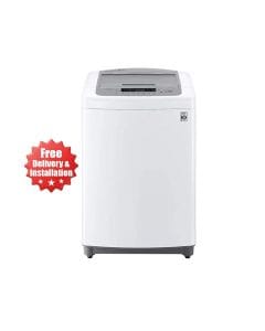 LG Top Load Washing Machine 17Kg, Energy Saving Smart Inverter Motor, Auto Pre Wash - Middle Free Silver - T1785NEHT