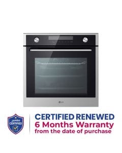 LG 2023 60cm Built-in Oven, 72L,Telescopic Rail | WSEZM7225S2