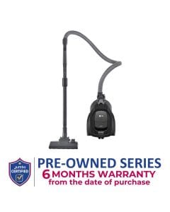 LG 1,800W Vacuum Cleaner Made in Vietnam - Pearl Sparkle Silver | VC5418NNTRS