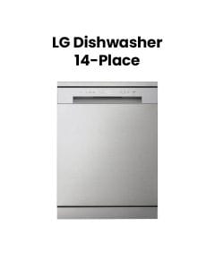 LG Dishwasher 14 Place Settings - Platinum Silver | DFC612FV