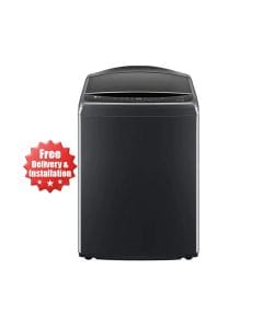 LG Top Loading Washer AI DD, TurboWash, Allergy Care 25Kg - Black - T25H9EFHST