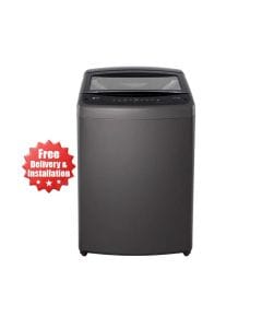 LG Top Load Washing Machine 18Kg, Scratch Resistant, Soft Closing Door - Middle Black - T18V1NDHT2