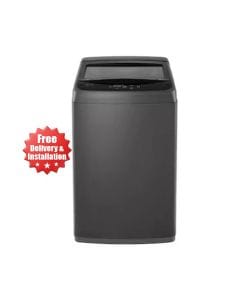 LG Top Load Washing Machine, TurboDrum Technology, Smart Inverter Motor, Auto Pre Wash 9Kg - Middle Black - T65S1TDDT2