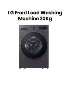LG Front Load Washing Machine 20Kg, Steam Cleaning Technology, Multiple Wash Programs, Smart Diagnosis - Essence Graphite - F0Z8DYPK4 (Open Piece/Display Unit)