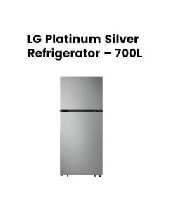 LG Platinum Silver Refrigerator – 700L | GN-R702SFAH