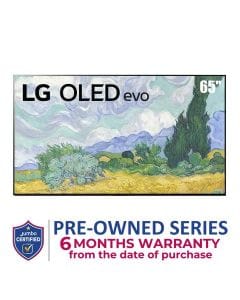 LG 65 Inch G1 Series Gallery Design 4K Cinema HDR webOS Smart with ThinQ AI Pixel Dimming OLED TV | OLED65G1PVA