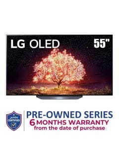 LG OLED 4K TV 55 Inch A1 series, Self lighting OLED, a7 Gen4 AI Processor 4K, Perfect Black, & Perfect Color | OLED55A1PVA