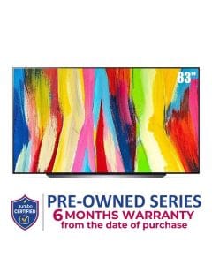 LG OLED83C26LA OLED evo TV 83 Inch C2 Series, Cinema Screen Design 4K Cinema HDR webOS22 with ThinQ AI Pixel Dimming