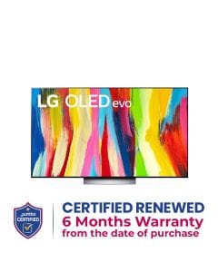 LG OLED77C26LA OLED evo TV 77 Inch C2 series, Cinema Screen Design 4K Cinema HDR webOS22 with ThinQ AI Pixel Dimming