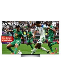LG OLED evo C3 4K Smart TV 55 Inch, Magic Remote, High Dynamic Range, ThinQ AI, webOS 23, Dolby Vision - Black - OLED55C36LA | Open Box / Display Unit