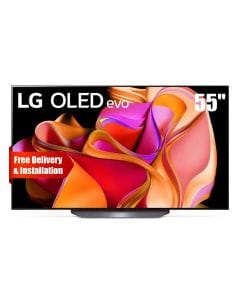 LG 55Inch OLED evo 4K Smart TV, Advanced Picture And Functionality, AI Processor 4K Gen6 - Black - OLED55CS3VA