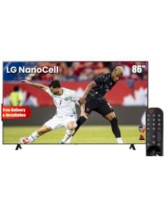 LG 86-inch NanoCell NANO80 4K Smart TV AI Magic remote HDR10 webOS24 2024 | 86NANO80T6A