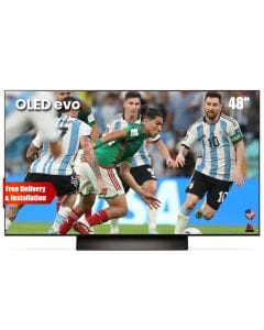 LG 48-inch OLED evo C4 4K Smart TV AI Magic remote Dolby Vision webOS24 2024 | OLED48C46LA