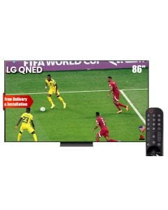 LG  86Inch QNED86 4K Smart TV, Vibrant Palette From QNED Color, AI Magic Remote - Black - 86QNED86T6A