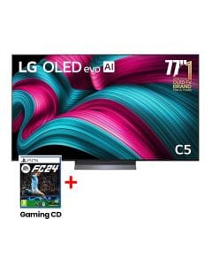 LG 77" OLED 4K Smart TV - Black | OLED77C56LA