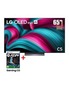 LG 65" OLED 4K Smart TV - Black | OLED65C56LA.AMRG