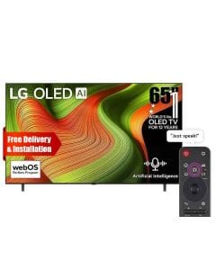 LG 65Inch OLED 4K Smart TV With Stunning Picture Quality And Smart Features - Black - OLED65B56LA