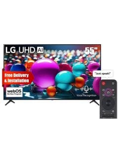 LG 55Inch UHD 4K Smart TV With Stunning 4K Picture Quality And Smart Features - Black - 55UA85006LA
