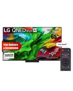 LG 65Inch QNED 4K Smart TV With Advanced Display And Smart Features - Black - 65QNED86A6A