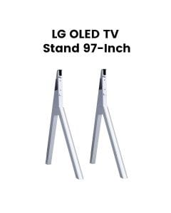 LG OLED TV Stand for 97-Inch OLED97G5 – Silver | SQ-G2DT97