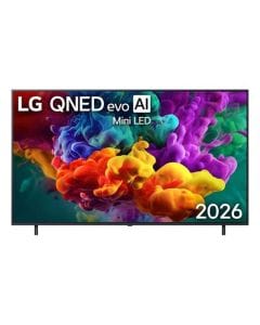LG 75-Inch QNED evo MiniLED 4K Smart TV, α8 AI Processor Gen3, 144Hz VRR, Dolby Vision, webOS 26 | 75QNED85B.AMRG