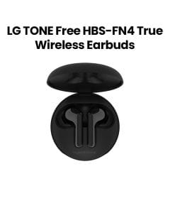 LG TONE Free HBS-FN4 Bluetooth® Wireless Stereo Earbuds with Meridian Audio (White)
