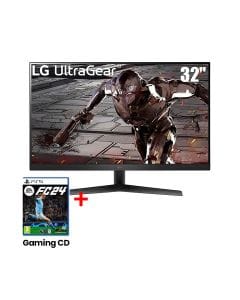 LG 31.5'' UltraGear Full HD Gaming Monitor with 165Hz, 1ms MBR and NVIDIA G-SYNC Compatible | 32GN50R-B (Display Unit)