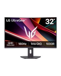 LG 32-Inch QHD Curved Gaming Monitor, Black | 32G600A