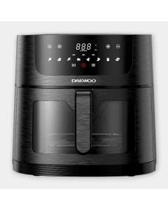 Daewoo Digital Air Fryer 8L Touch Screen Control, Oil-Free Healthy Cooking | DAF 8007 | Black