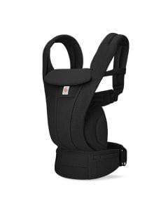 Ergobaby Omni Deluxe Baby Carrier, Wide Weight Range Support, Four Ergonomic Carry Positions, Easy Adjustments For Multiple Wearers - Onyx Black