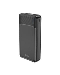 HOCO DB22 Brilliance 20000mAh Power Bank with Digital Display, Fast Charging Portable Battery Pack, Dual USB Output - Black