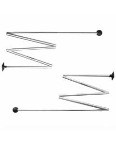 Neso Tents Replacement Aluminum Poles, 2-Pack 8.2ft Sectional Support Poles for Giant Beach Tents