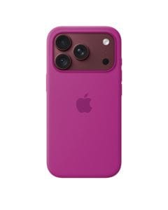 Apple iPhone 18 Pro Silicone Case, Soft-Touch Silicone Exterior, Microfibre Lining, MagSafe | Magenta - MK8T4ZM/A
