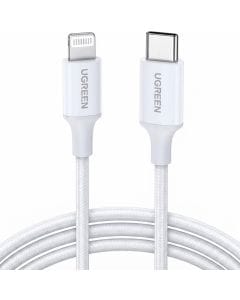 UGREEN USB C to Lightning Cable 1M, Apple MFi Certified 20W PD Fast Charging Cord for iPhone
