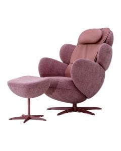 Nourest Orion Pro Auto Recliner Sofa Massage Chair - 3D Pressure-Sensing Rollers, Heat Therapy, Motorized One-Click Recline, Wireless Remote | Pink
